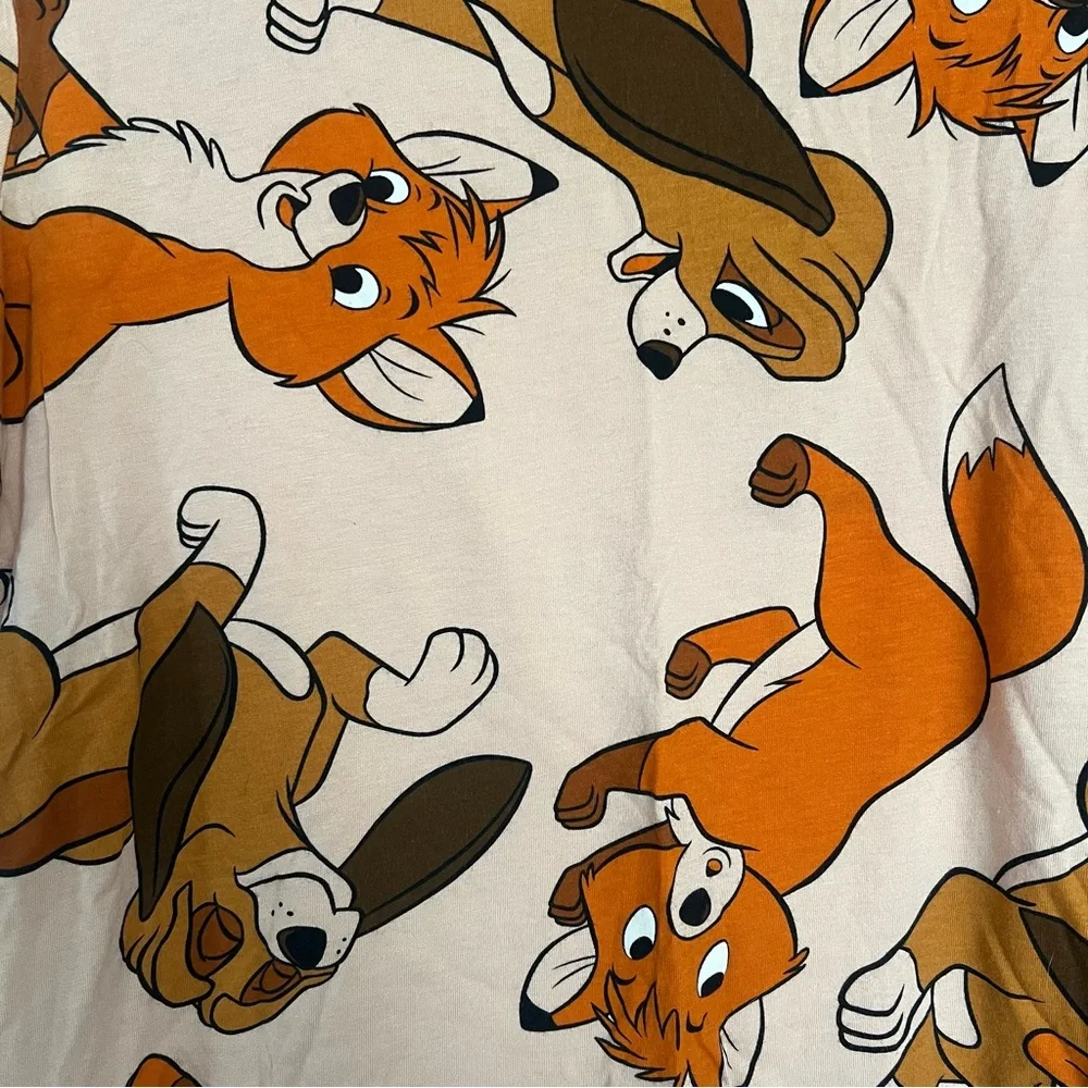 Disney Fox and the Hound Graphic T-Shirt - Picture 2 of 4